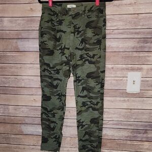YMI Green Camouflage Jeans